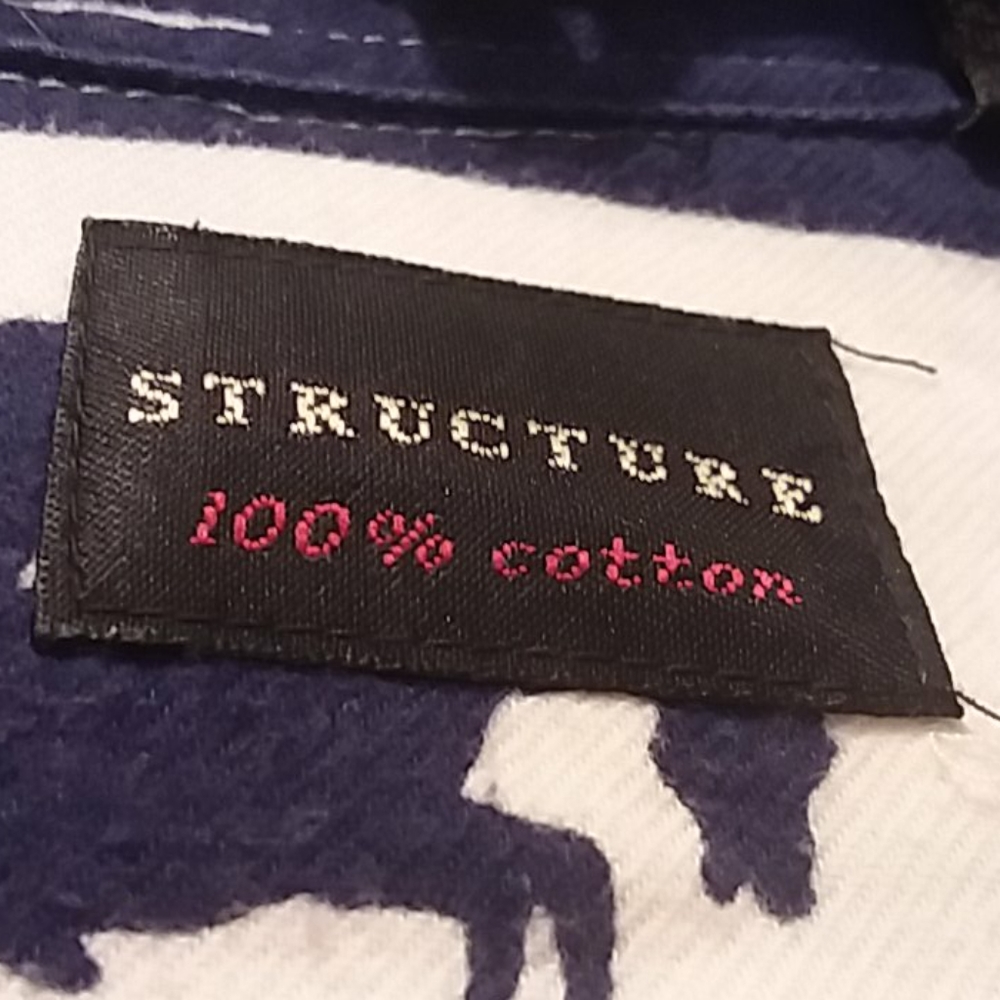 Mens Structure L shirt - Picture 3 of 3
